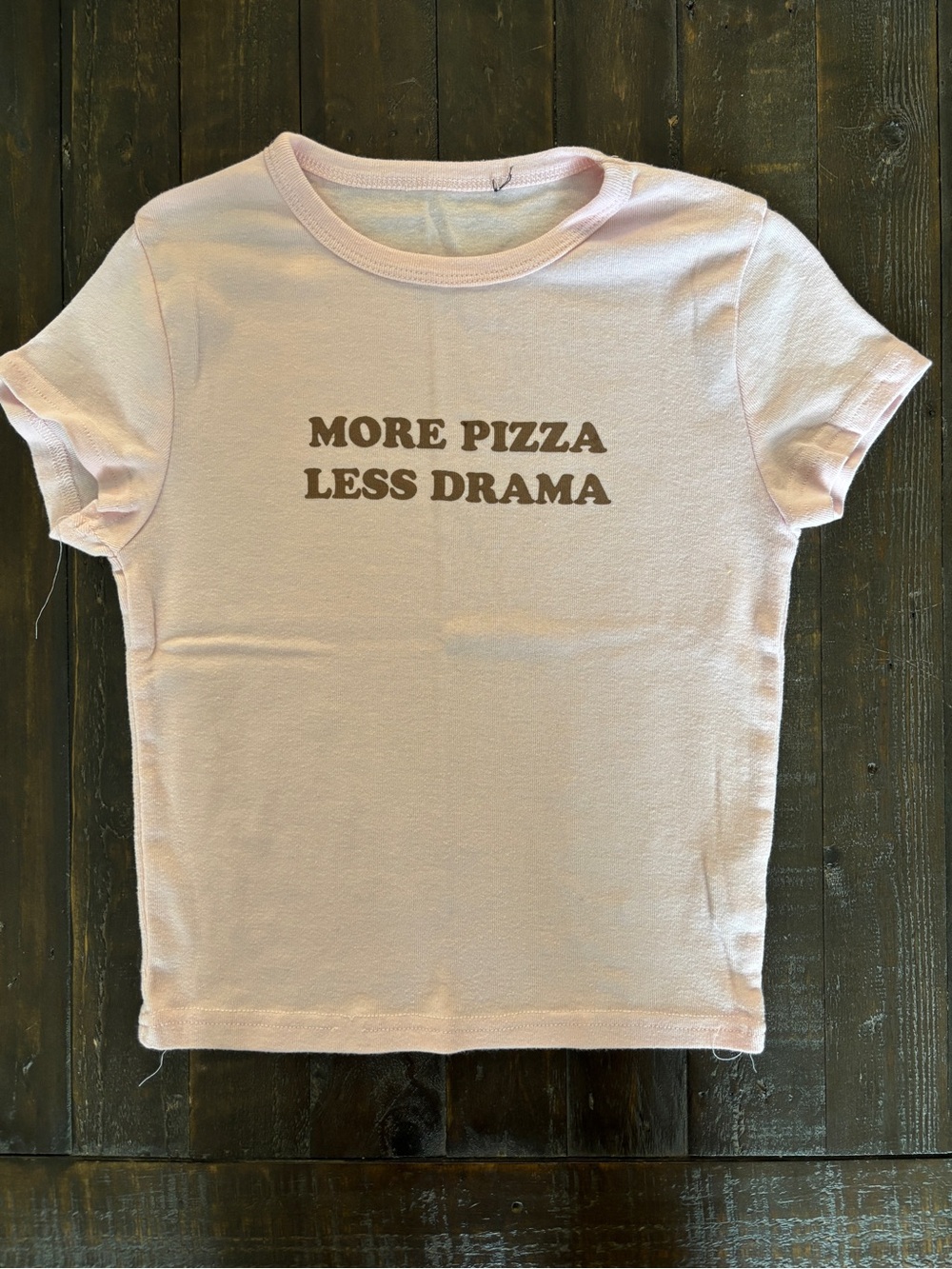 More Pizza Less Drama Shirt